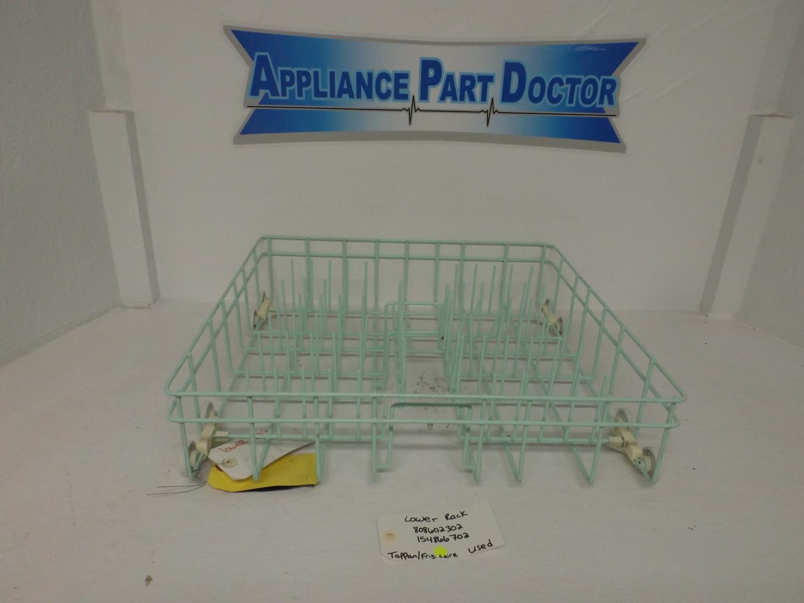 Tappan/Frigidaire Dishwasher 808602302 154866702 Lower Rack Used Tappan/Frigidaire Dishwasher 808602302 154866702 Lower Rack Used